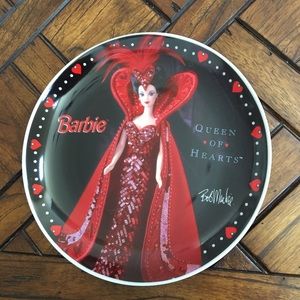 Barbie queen of hearts plate ❤️ 1995